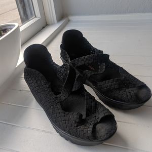 Bernie Mev Open Toe Wedged Shoe